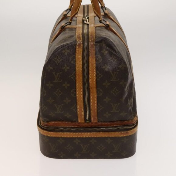 LOUIS VUITTON Monogram Sac Sports Boston Bag M41444 LV Auth 116580 - Picture 4 of 16